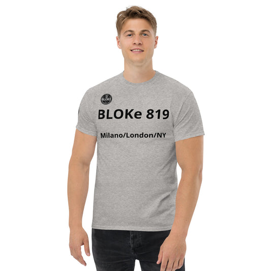 BLOKe 819 edit Milano/London/NY T shirt for Men and Women.